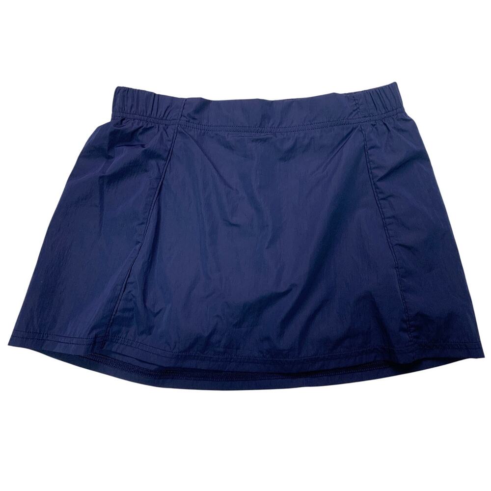 New Offline by Aerie Juniors Small Navy Hi Rise 3/4 Crop Athletic Skort w Pocket
